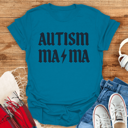 Autism Mama Lightning T-Shirt