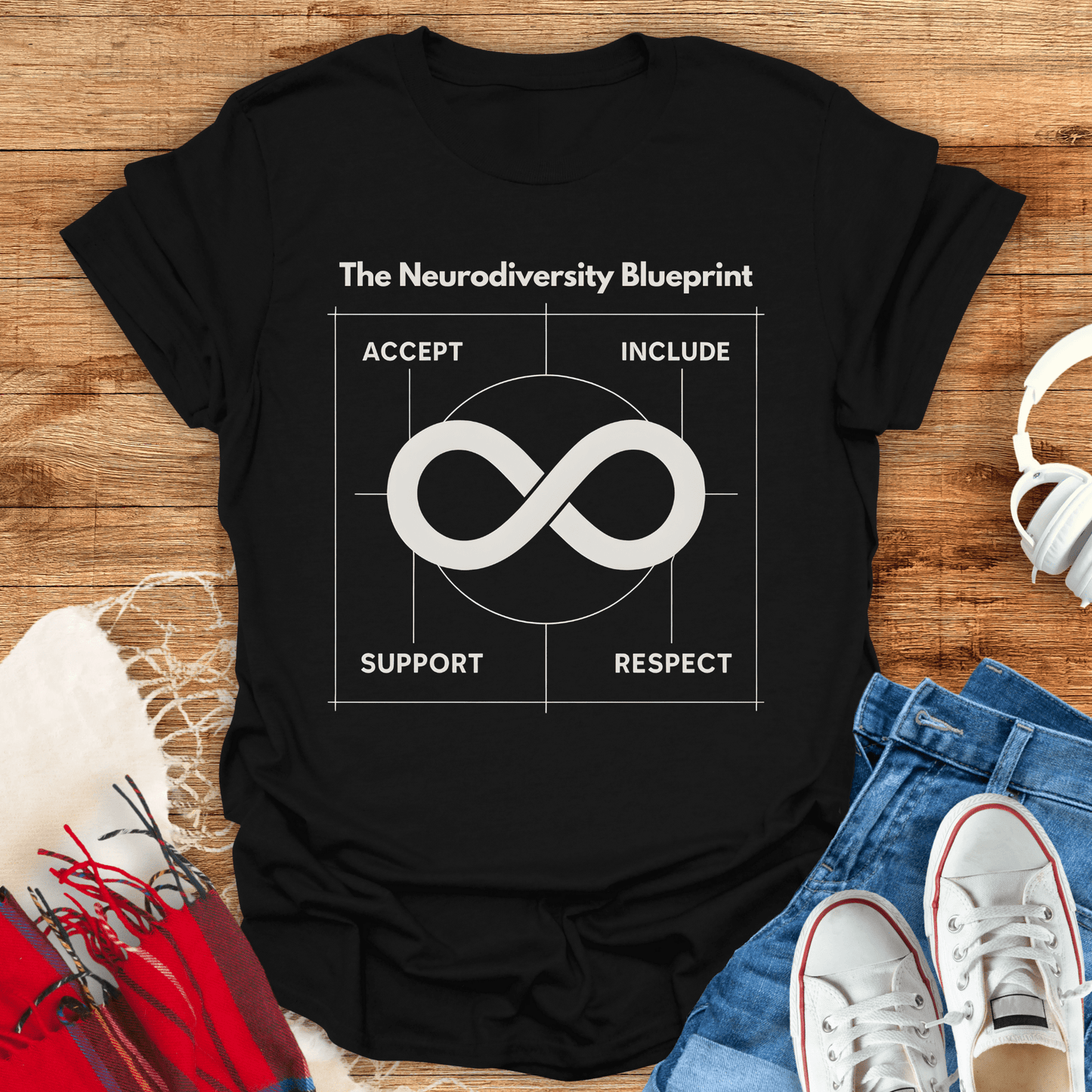 The Neurodiversity Blueprint T-Shirt