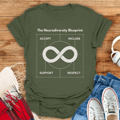 The Neurodiversity Blueprint T-Shirt