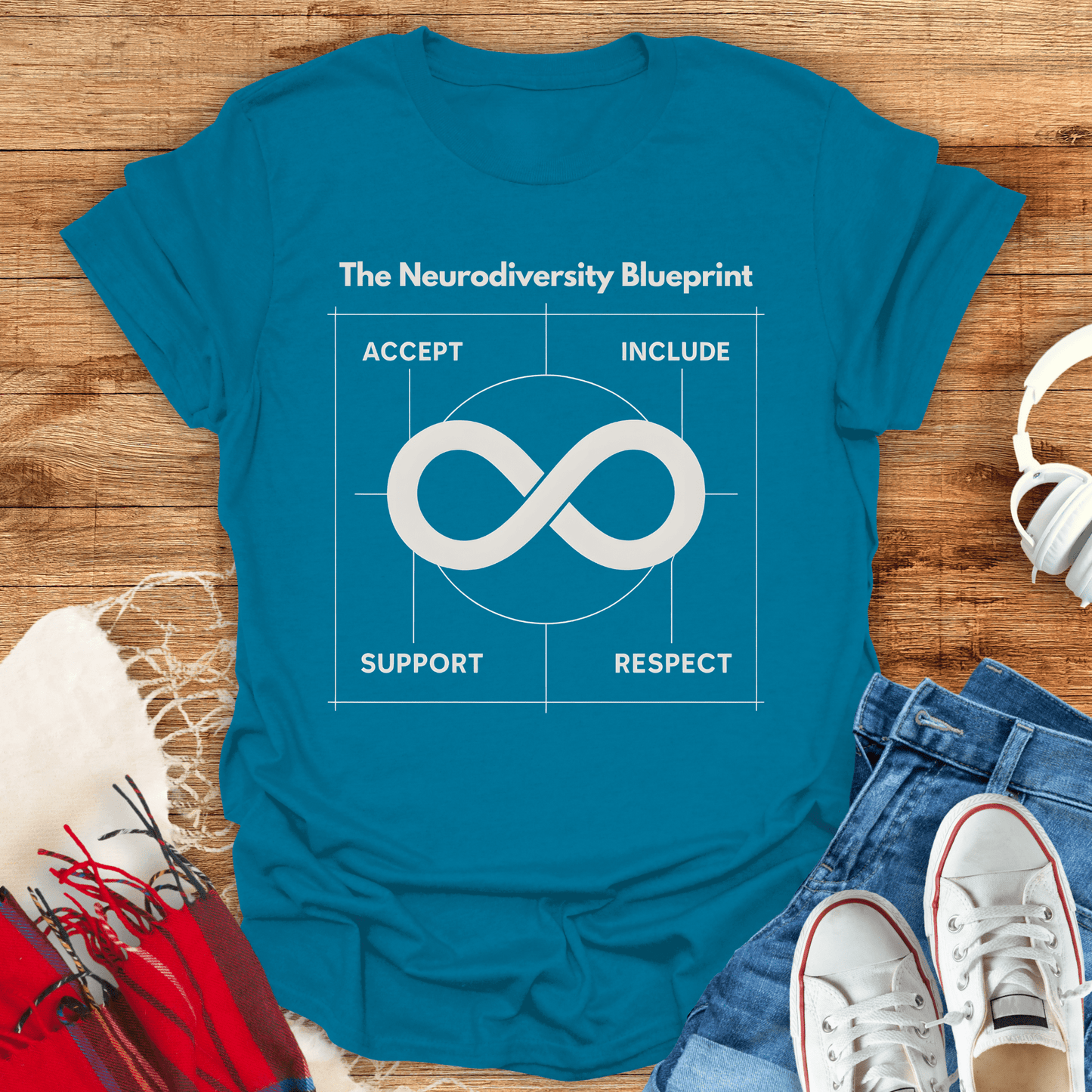 The Neurodiversity Blueprint T-Shirt