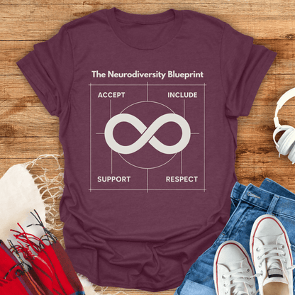 The Neurodiversity Blueprint T-Shirt