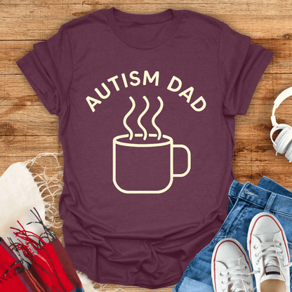 Autism Dad Coffee T-Shirt