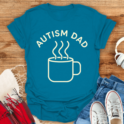 Autism Dad Coffee T-Shirt