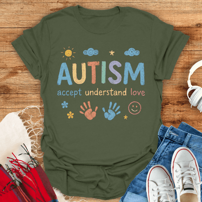 Autism Accept, Understand, Love T-Shirt