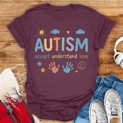 Autism Accept, Understand, Love T-Shirt