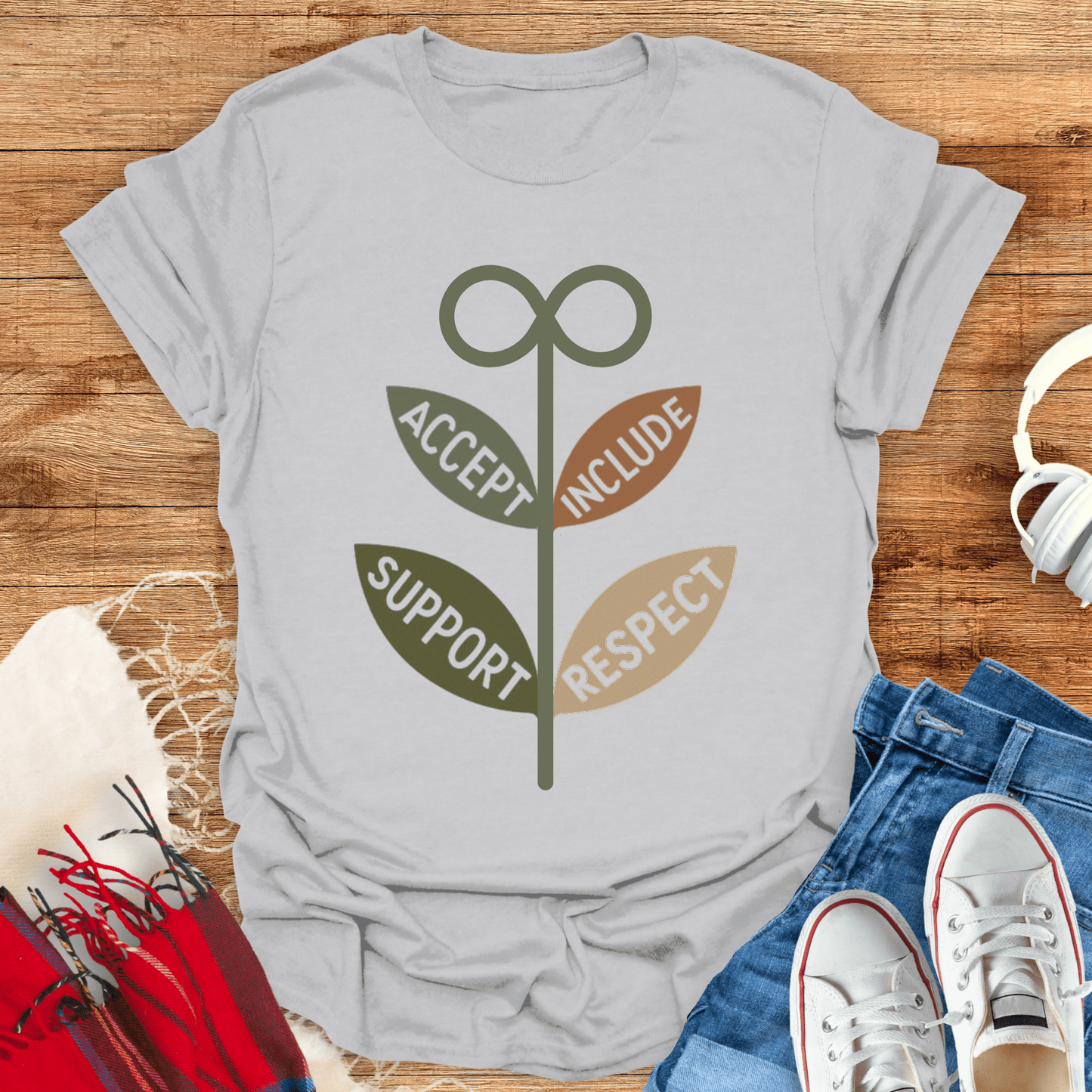 Accept, Include, Support T-Shirt