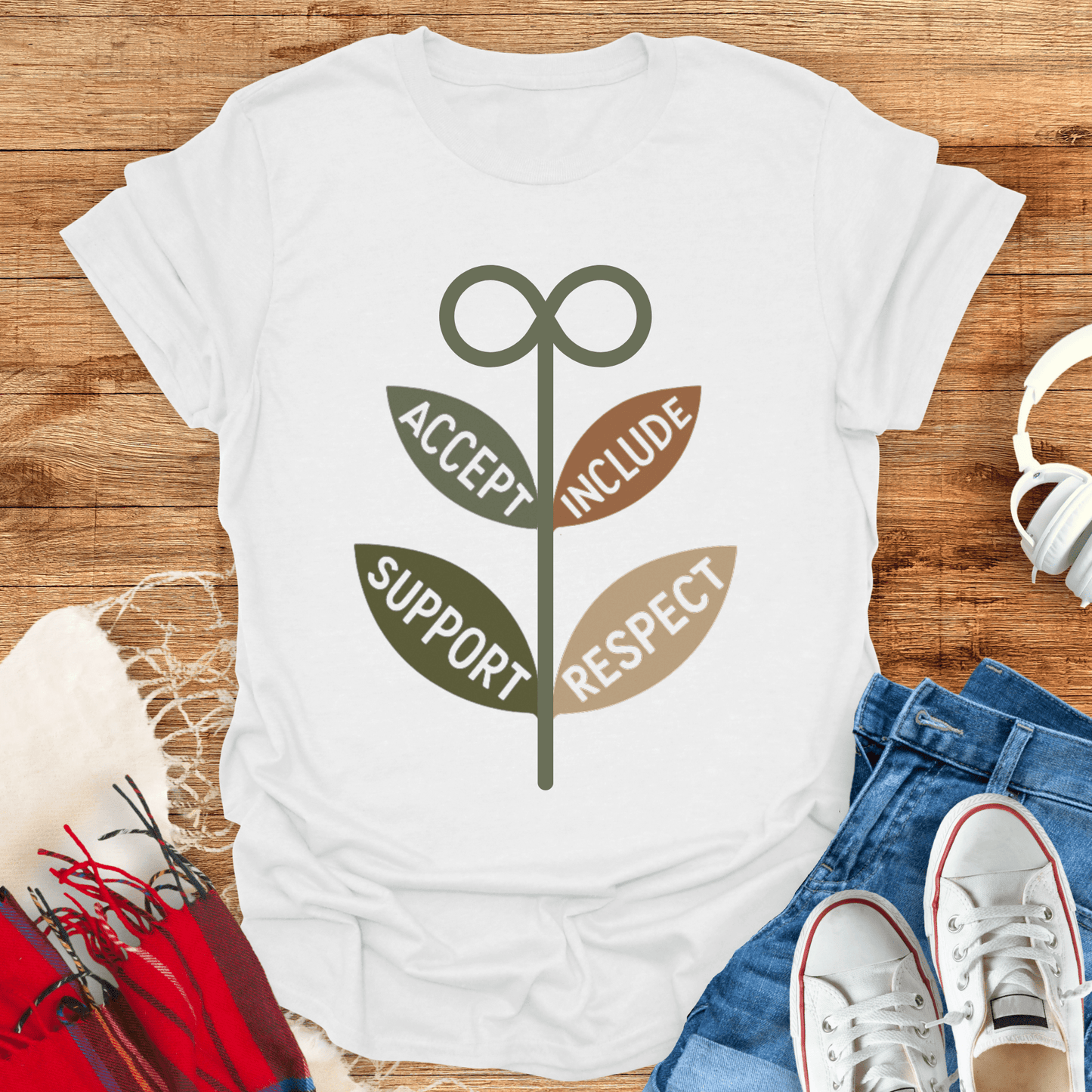 Accept, Include, Support T-Shirt