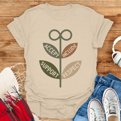 Accept, Include, Support T-Shirt