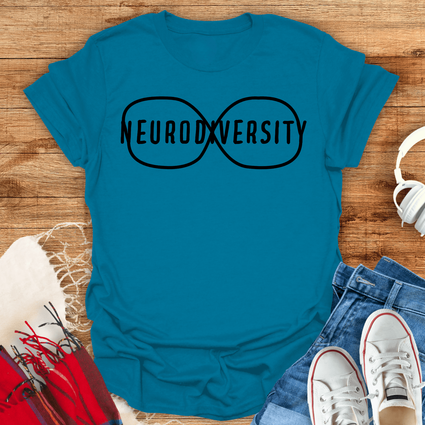 Neurodiversity Infinity Loop T-Shirt